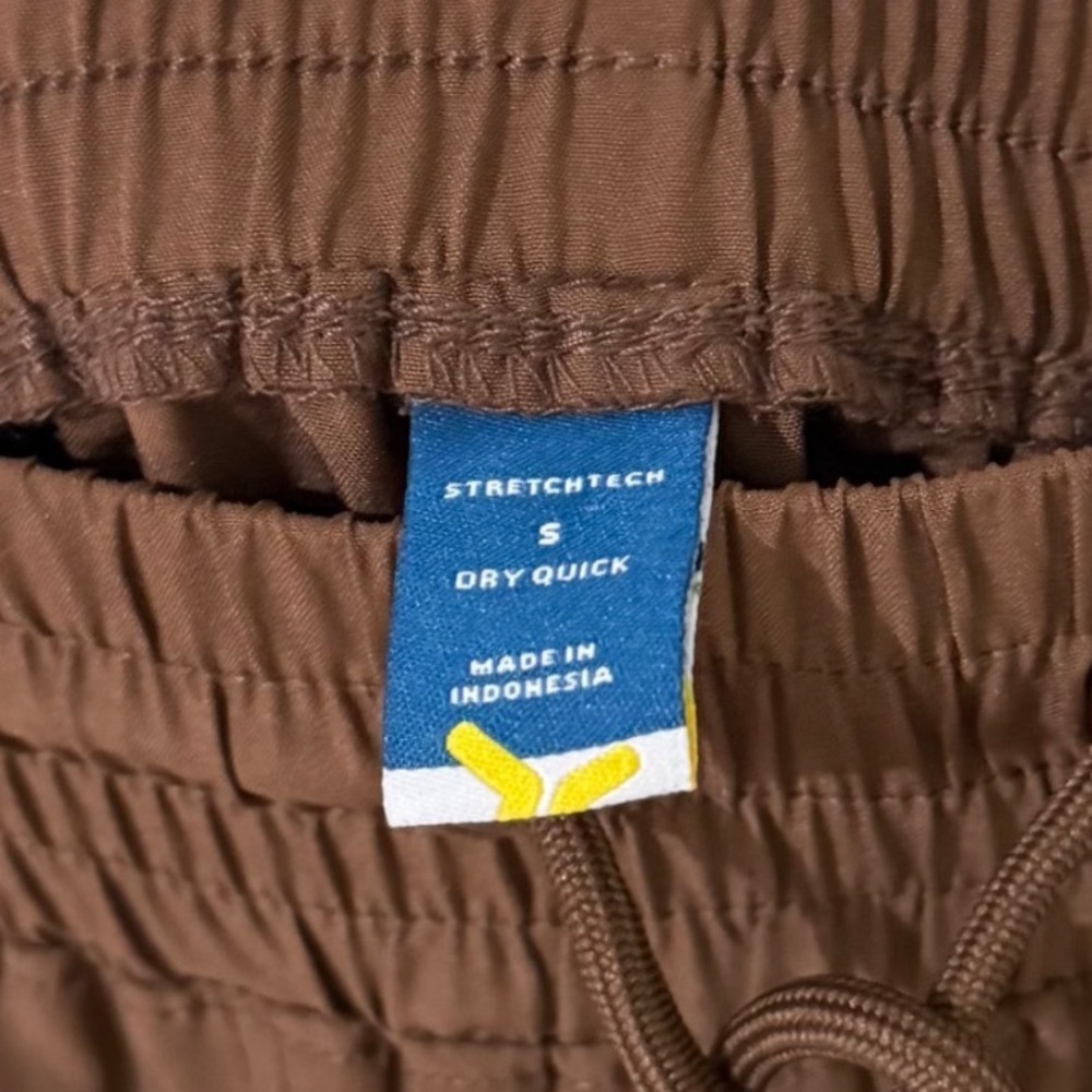 Old Navy StretchTech Cargo Joggers 2 Pack Brown Mustard Yellow Womens Small - Picture 4 of 7